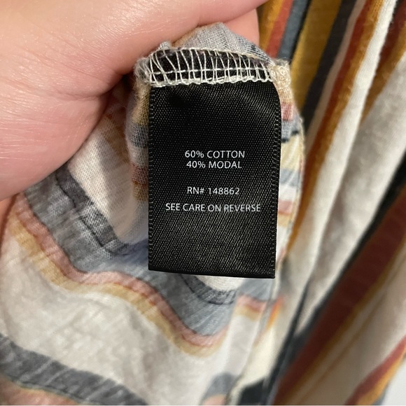 Torrid Super Soft Stripe Smocked Babydoll - Picture 7 of 7